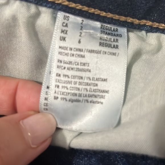 American Eagle Vintage High Rise Jeans Size 2.  NWT - Picture 8 of 11